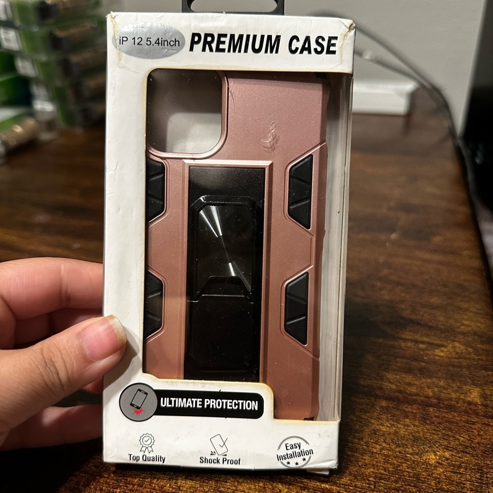 Premium Rose Gold Phone Case for iPhone 12